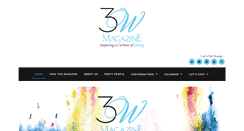 Desktop Screenshot of 3wmagazine.com